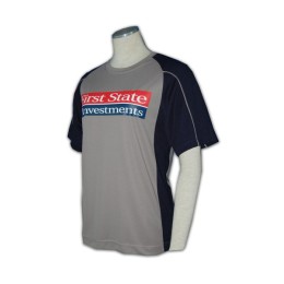 T267  網上訂購團體班衫   插肩牛角袖 印製t-shirt  SOC TEE批發     中灰色 T267  網上訂購團體班衫   插肩牛角袖 印製t-shirt  SOC TEE批發     中灰色